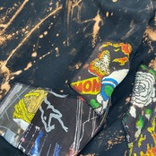 【 hoodie42】 Remake Hoodie black × rockTshirts