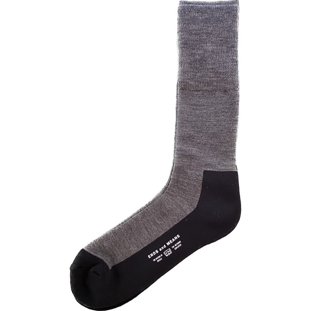 ENDS and MEANS／Merino Wool Socks