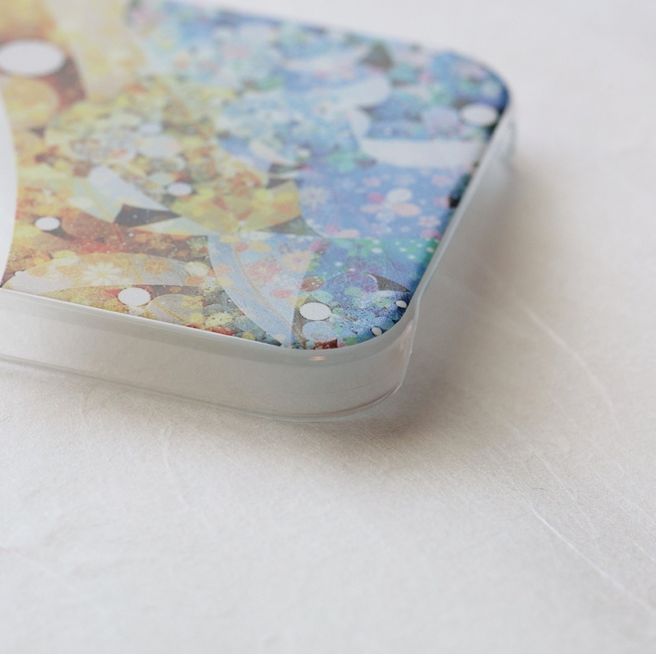 【iPhone15/OUTLET】泡沫 - 和風 iPhone クリアケース(ハード)