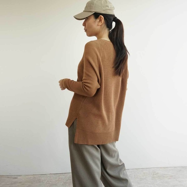 ハンサムゆったりニット　