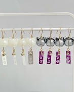 【ミニサイズ】こねこりん – 小さな猫風鈴のピアス／イヤリング　イヤーカフも 　