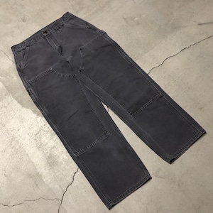 CARHARTT DOUBLE KNEE DUCK PANT GRAY
