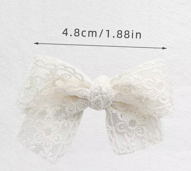 即納レースリボンヘアバンド　
