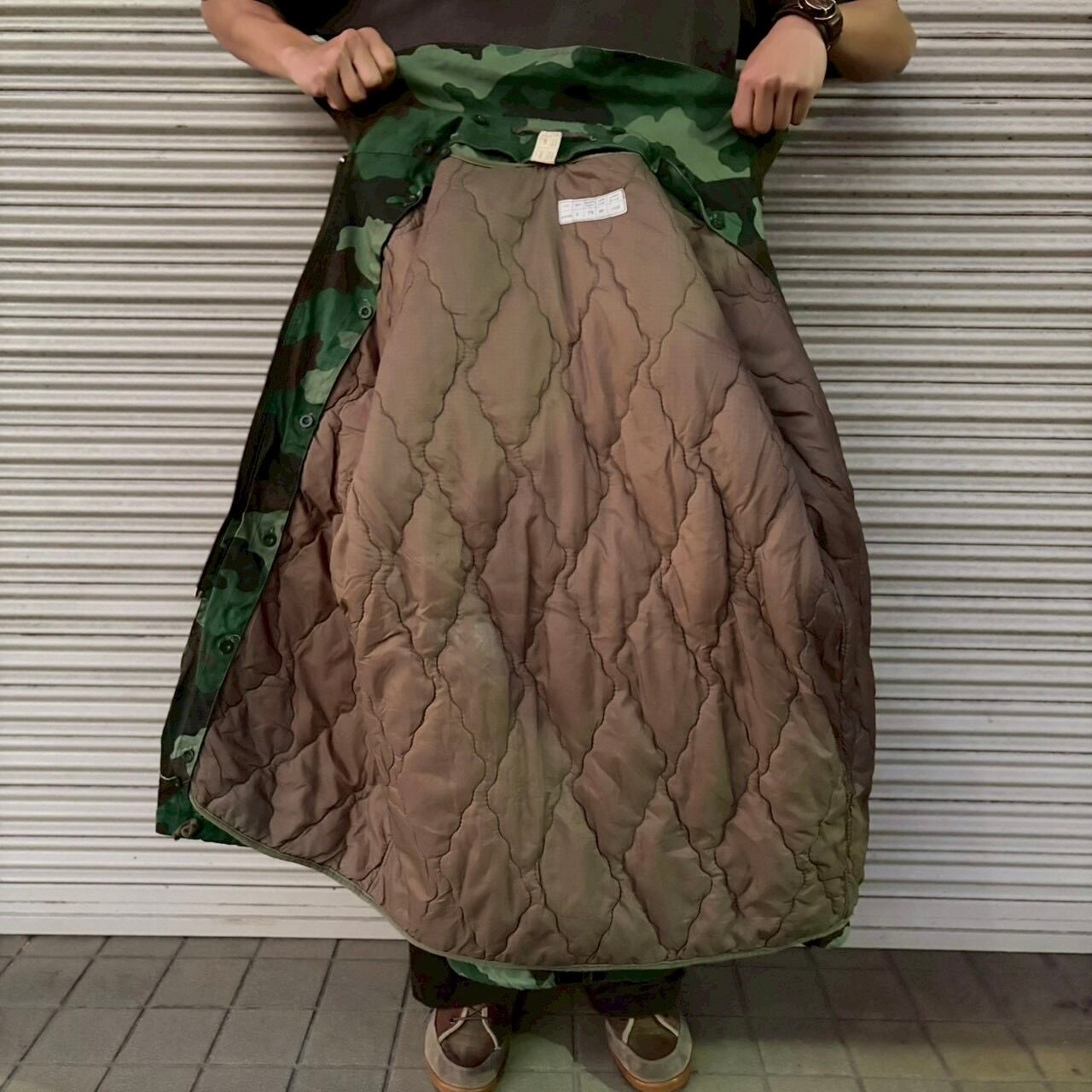 00s ユーゴスラビア軍 実物 迷彩 フィールドジャケット L ミリタリー