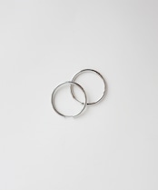 チタンフープピアス-30mm/026030