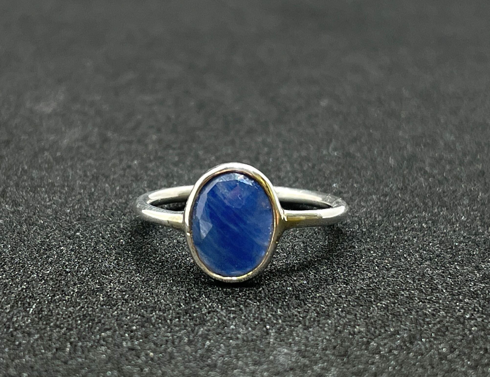 054 ブルーサファイア＆ルビー 天然石 シルバー 925 リング 16 054 ブルーサファイア＆ルビー 天然石 シルバー 925 リング 16