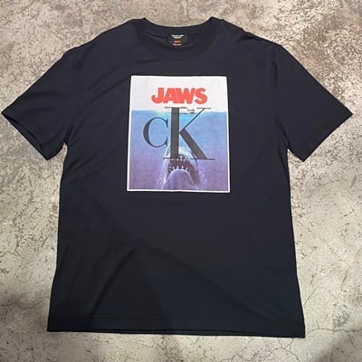 CALVIN KLEIN カルバン クライン 205W39NYC × JAWS Tシャツ ブラック M【表参道t08】 | ブランド古着brooch