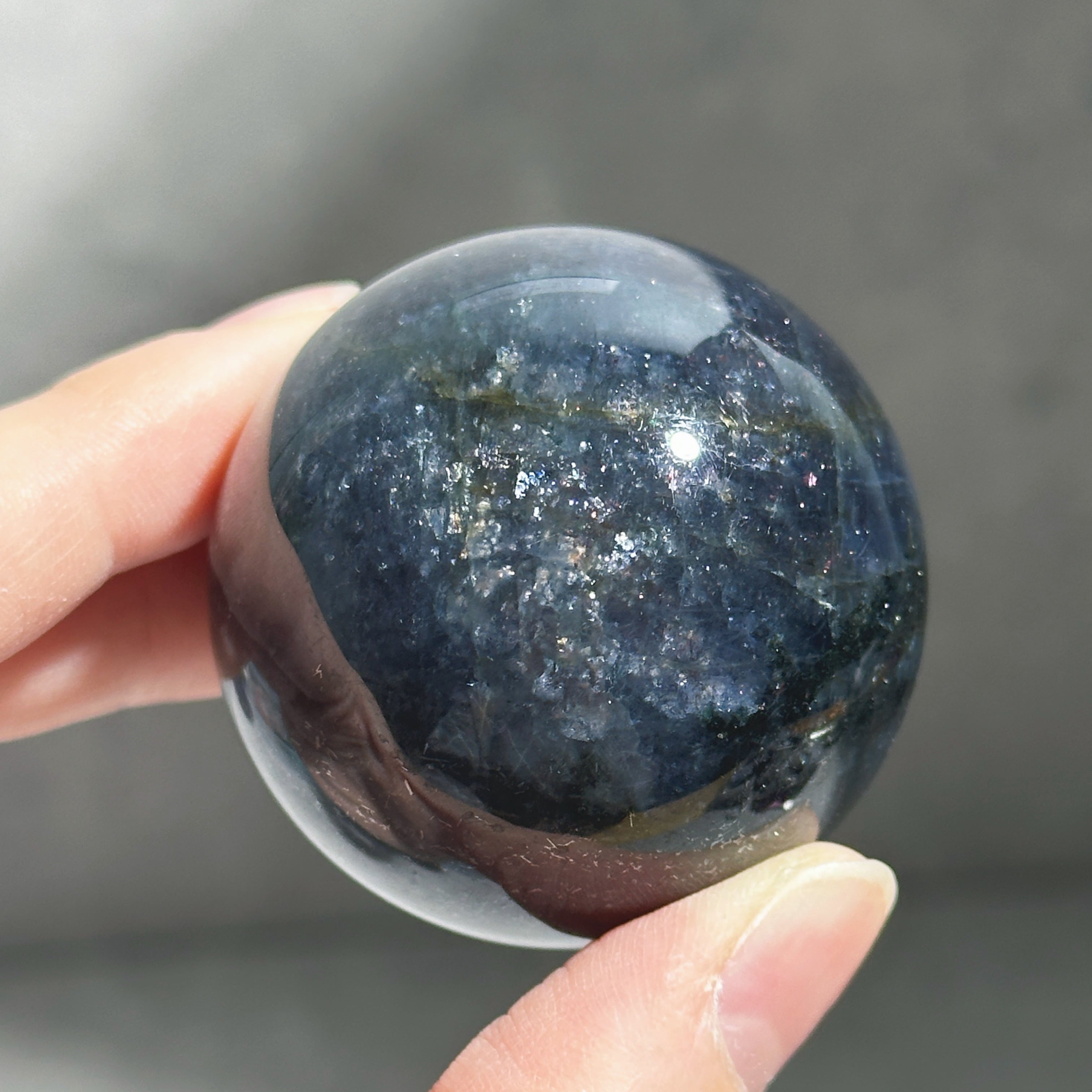 アイオライト スフィア01◇ Aolite ◇天然石・鉱物 アイオライト スフィア01◇ Aolite ◇天然石・鉱物