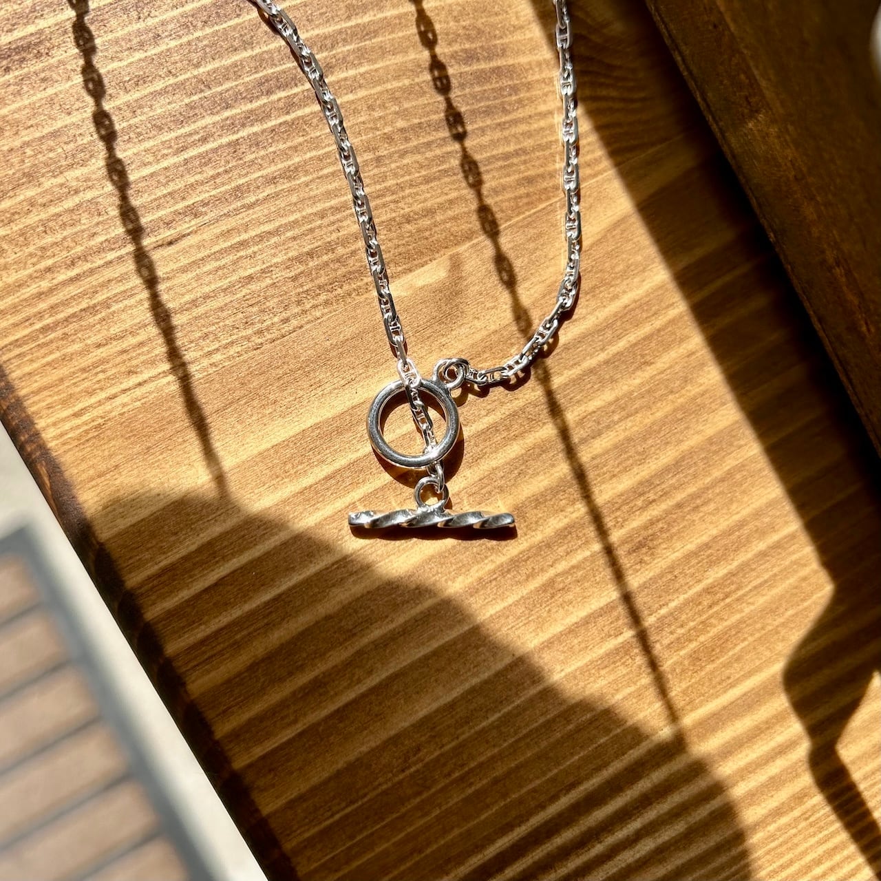 Twist Bar Chain AK Necklace | Aonoha by Crony Club