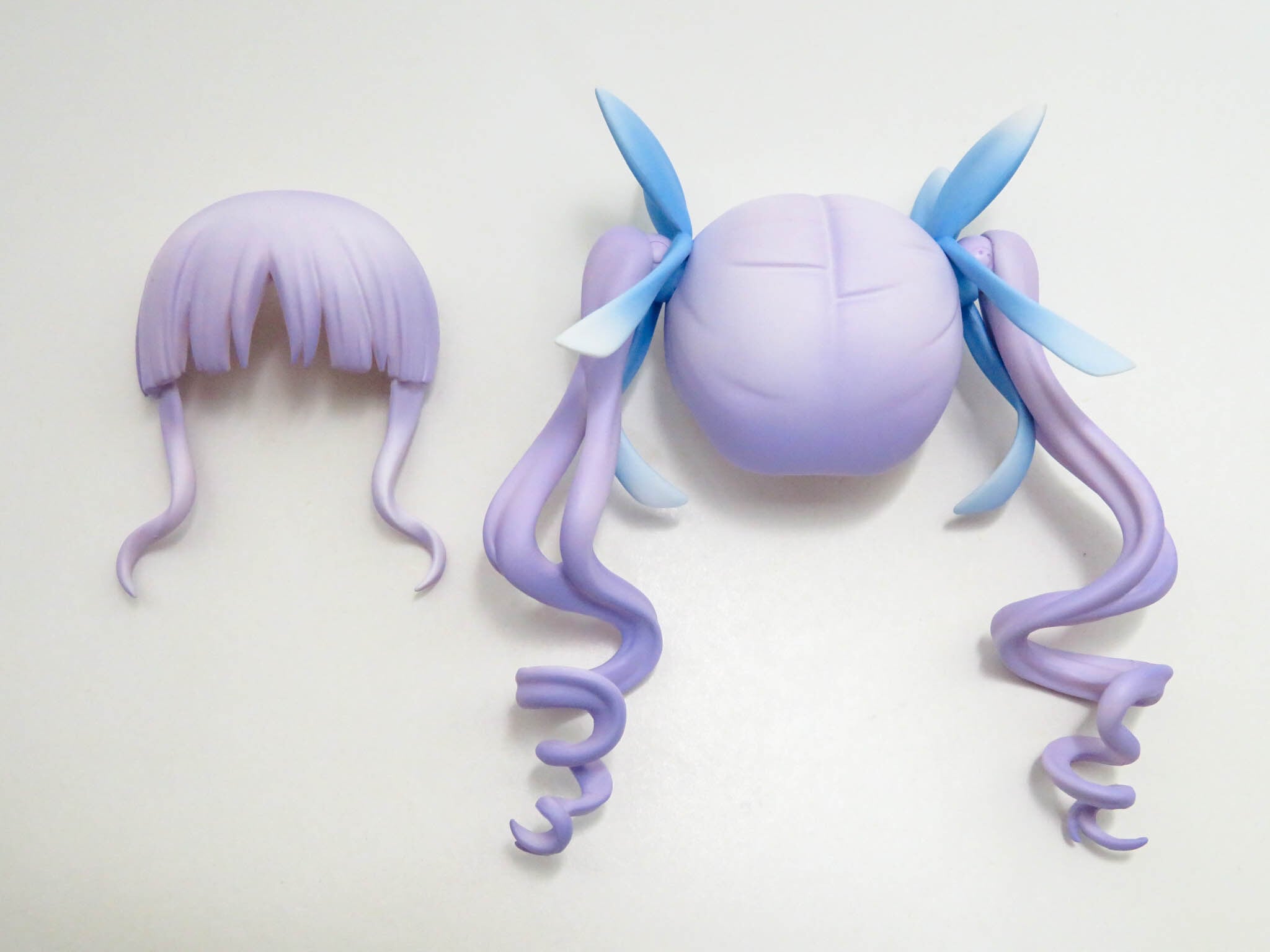 再入荷(A−ランク)【1843】 キョウカ 髪パーツ ツインテール ねんどろいど