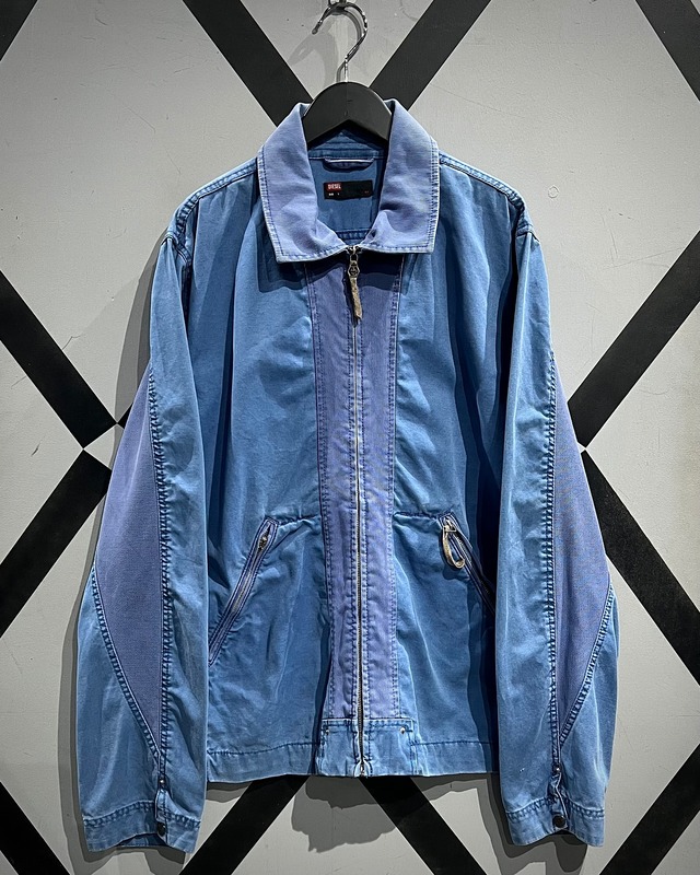 【X VINTAGE】"OLD DIESEL" Switching Design Loose Duck Jacket