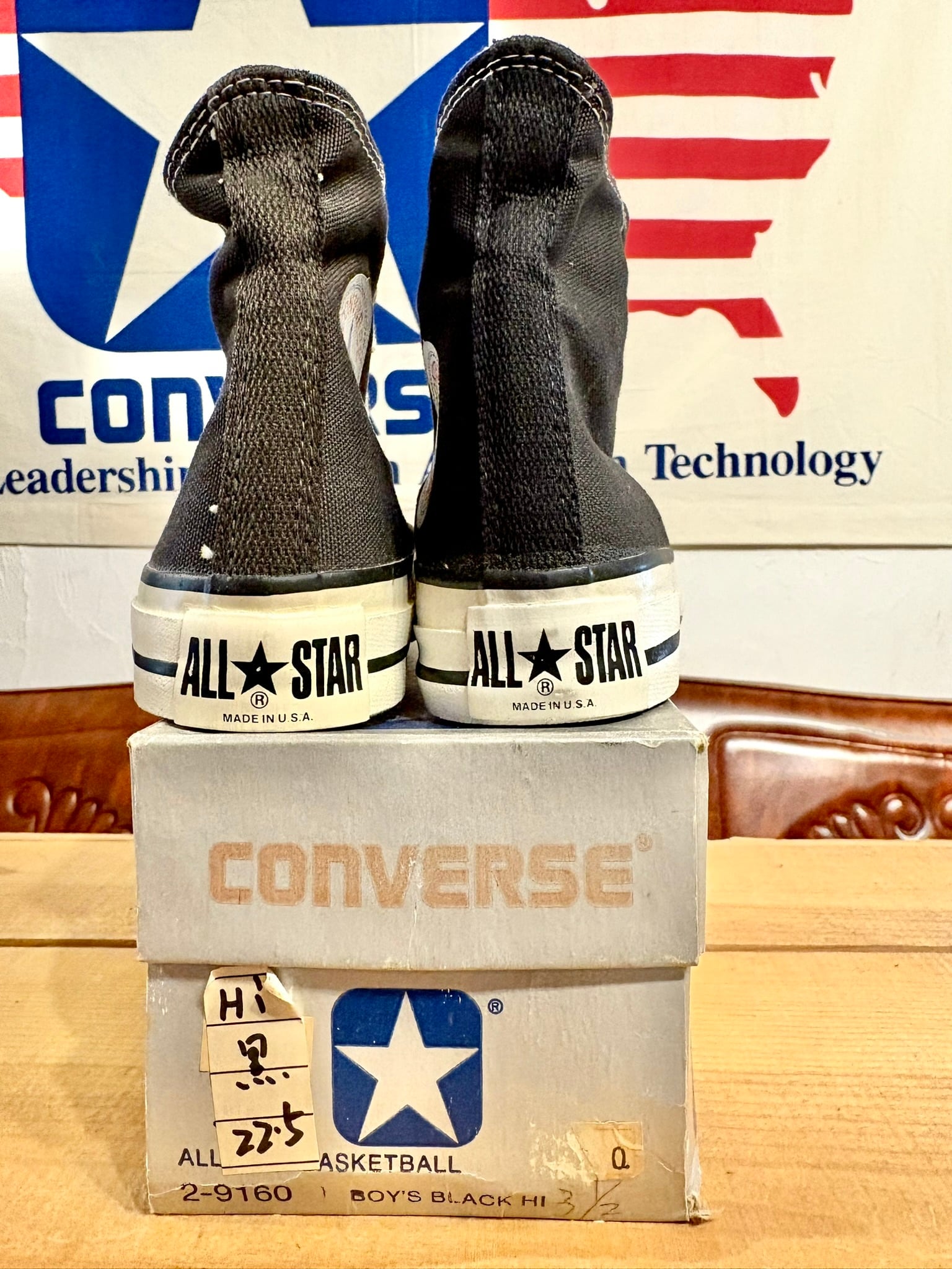 converse（コンバース） ALL STAR（オールスター）Hi 黒 3.5 22.5cm