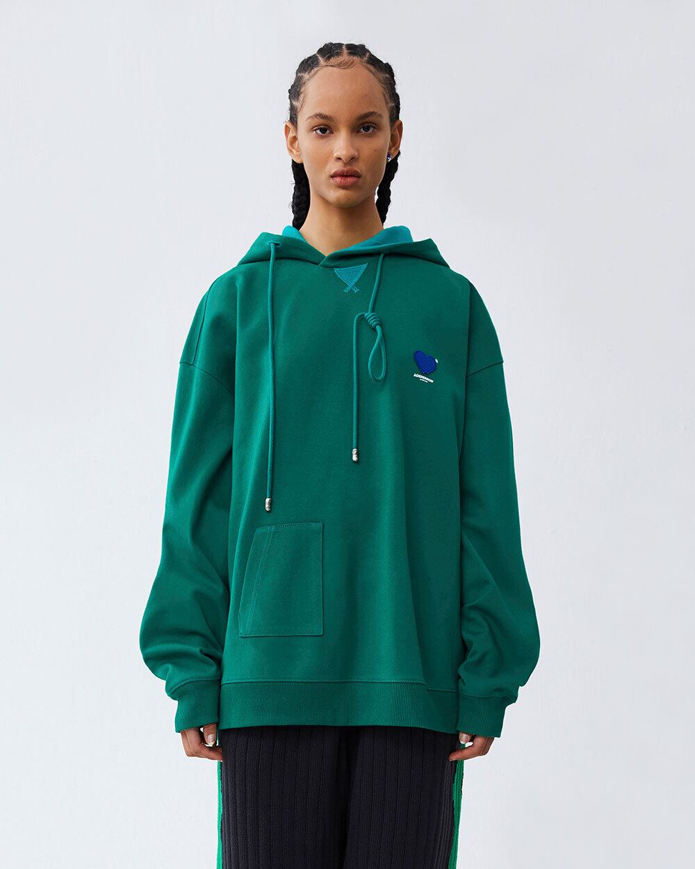 ADER  twinheart logo hoodie ADERERROR