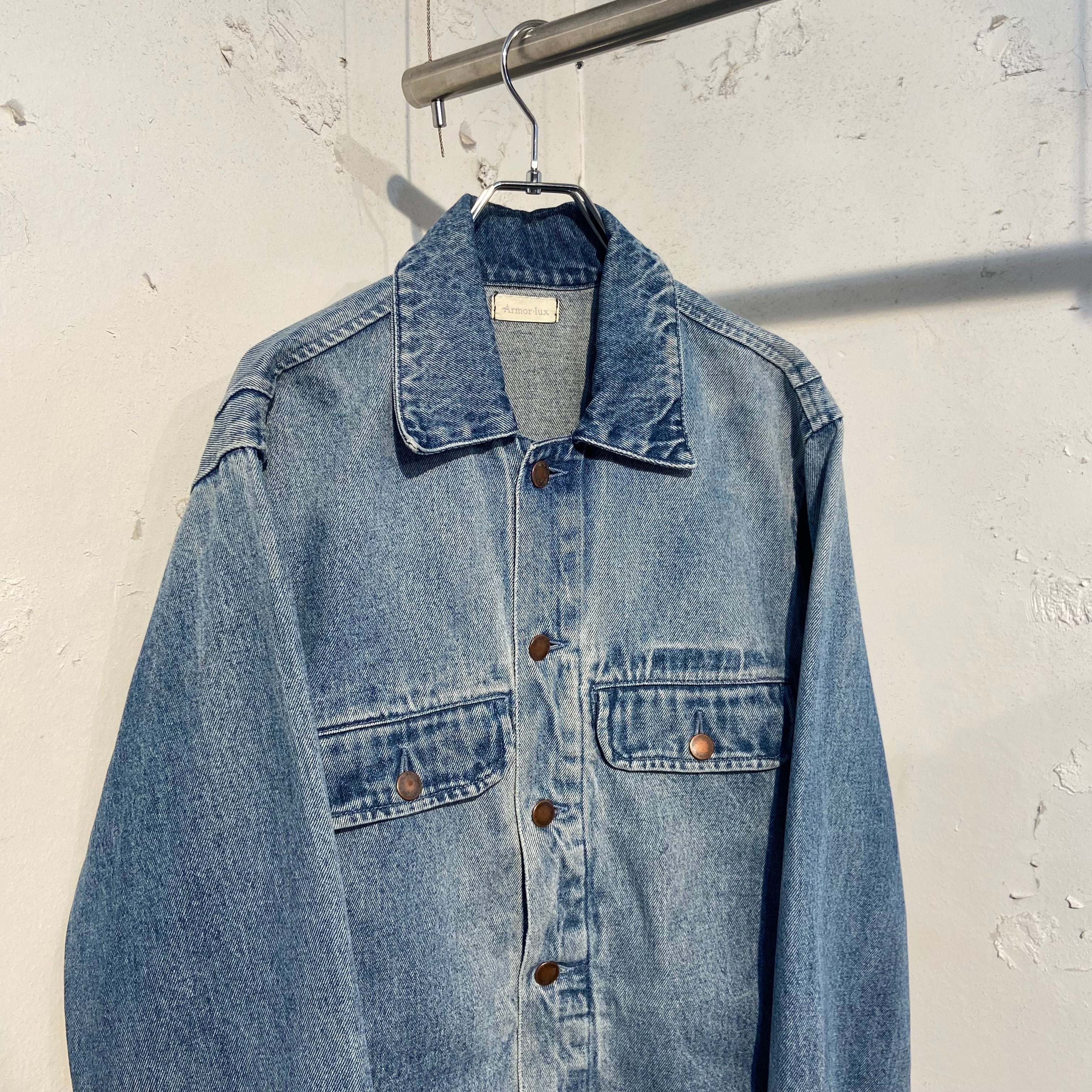 La Poste / フランス郵政 90s Armor-lux Denim Work Jacket | Focal