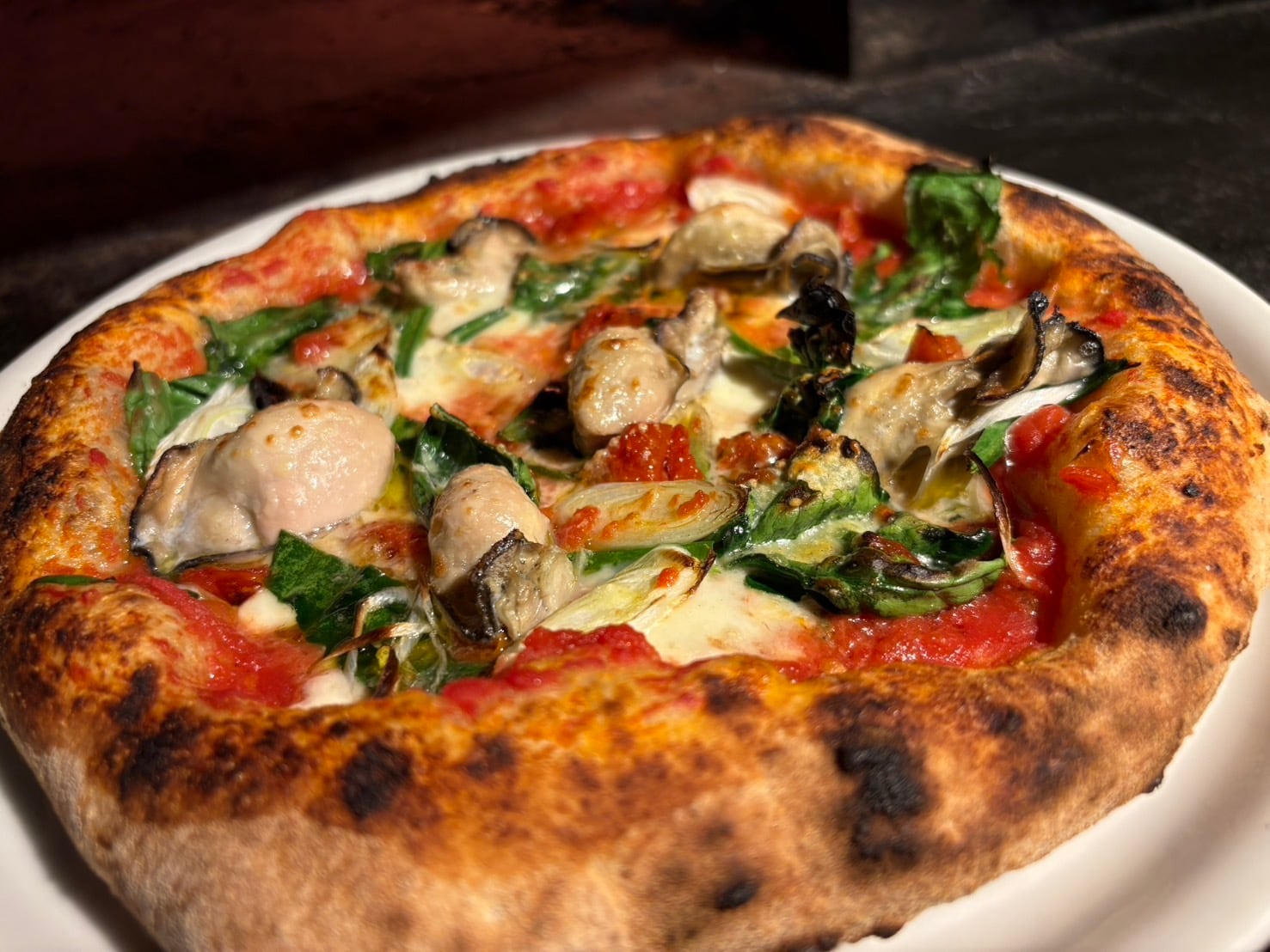 12月限定!『牡蠣とネギのロッソ』✨