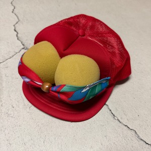 1980'S 3D BOOBS CAP ”RED"