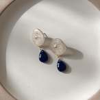 【9月 誕生石カラー サファイア】バースデーカラードロップピアス・イヤリング｜サムネイル3