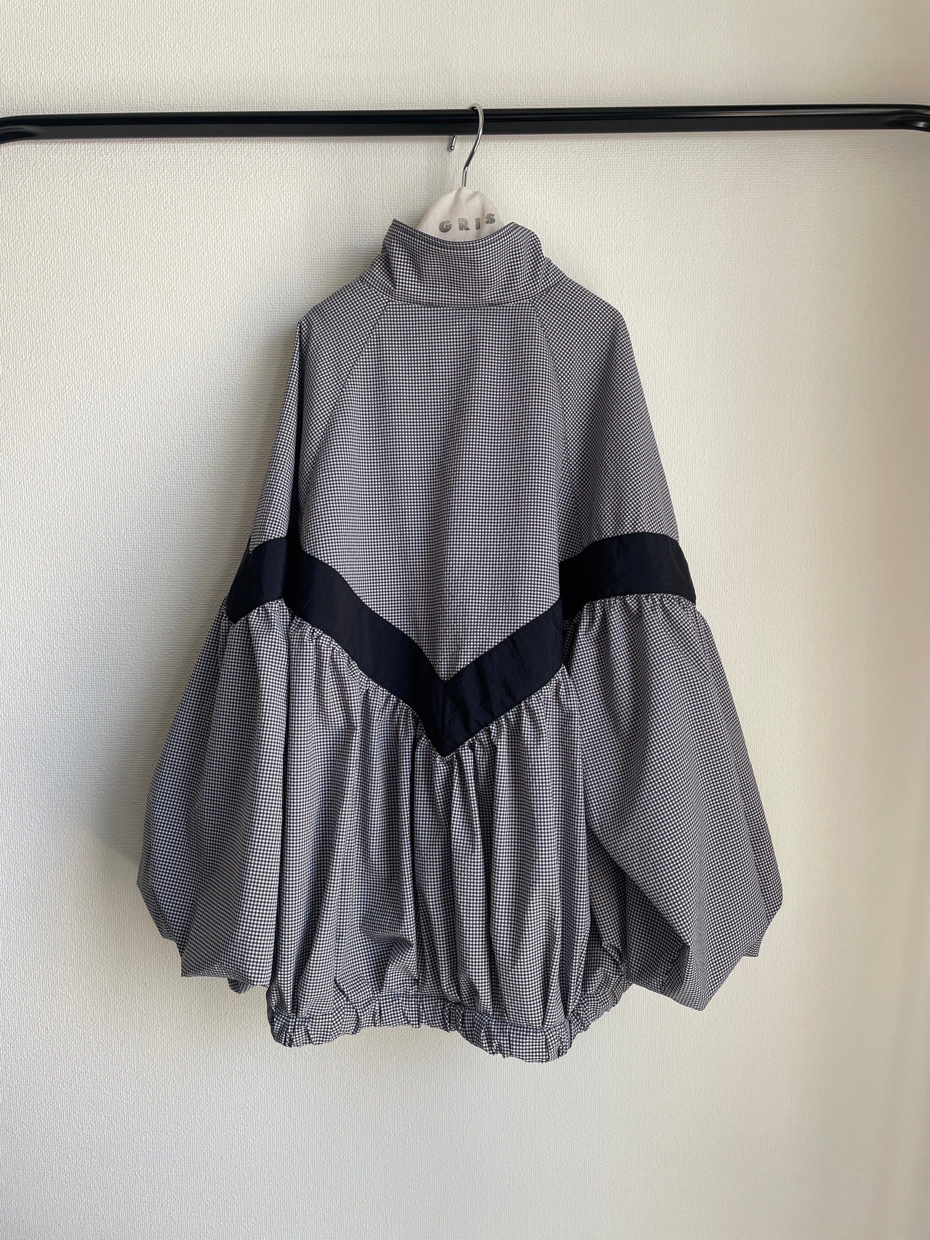 Balloon track jacket_S/Mサイズ | GRIS BLACK