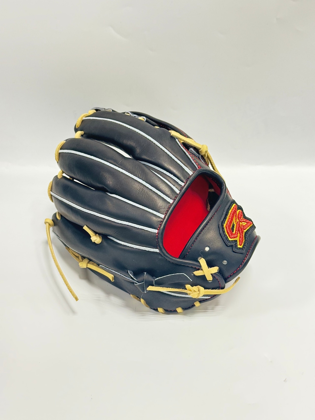 GSｰゴリラスポーツ　スタンダードモデル　硬式グローブ　右投げ用　鬼サード型　ゴリラブラック×キャラメル・画像3