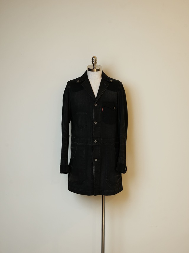 JUNYA WATANABE COMME des GARÇONS MAN×Levi’s ジュンヤワタナベ コムデギャルソン×リーバイス ブラック コットンデニム カバーオール