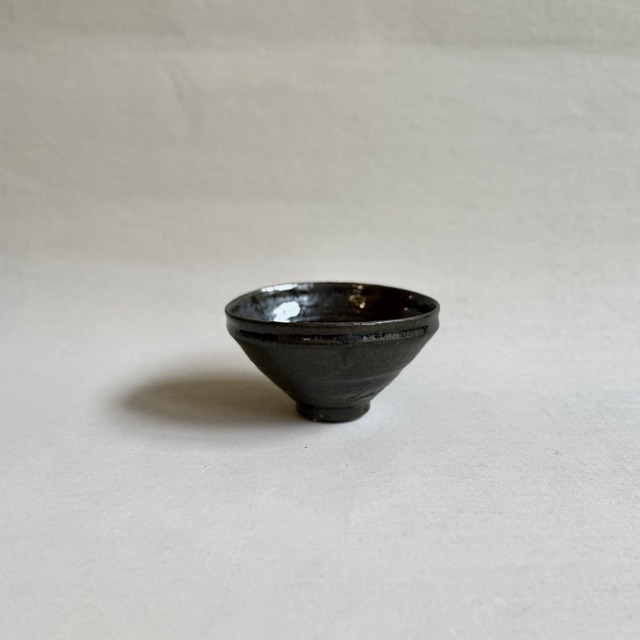 清水善行   黒釉天目碗