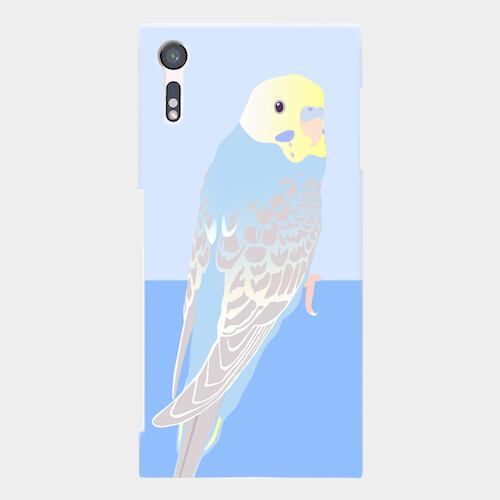 Xperia XZ セキセイインコ レインボー ケース