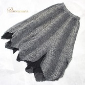 社交ダンス 衣装 スタンダード スカート レッスンウェア 練習着 女性用 レディース オールシーズン 黒 PAPILLON パピヨン ブラック系 ダンススカート フレアスカート 練習着 フォーマル衣装 おしゃれ サテン素材 ポリエステル製 日本製 ショート
