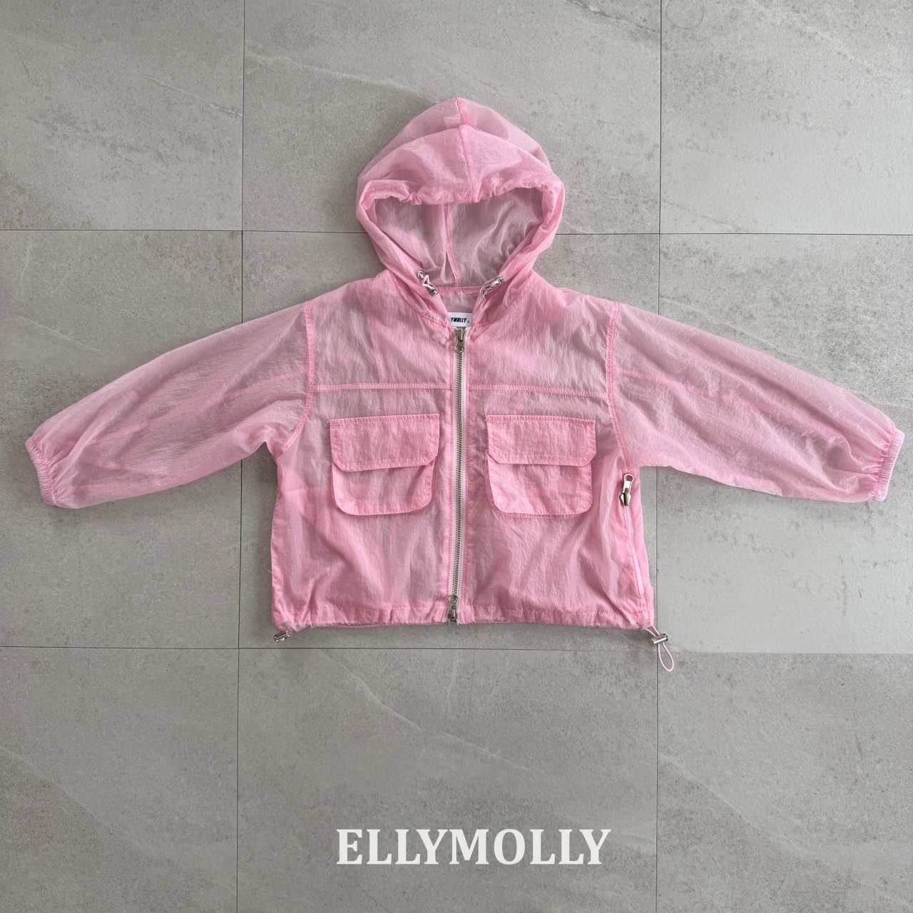 [ELLYMOLLY] Shearwind Windbreaker +fee3 / [엘리몰리] 시어윈드바람막이