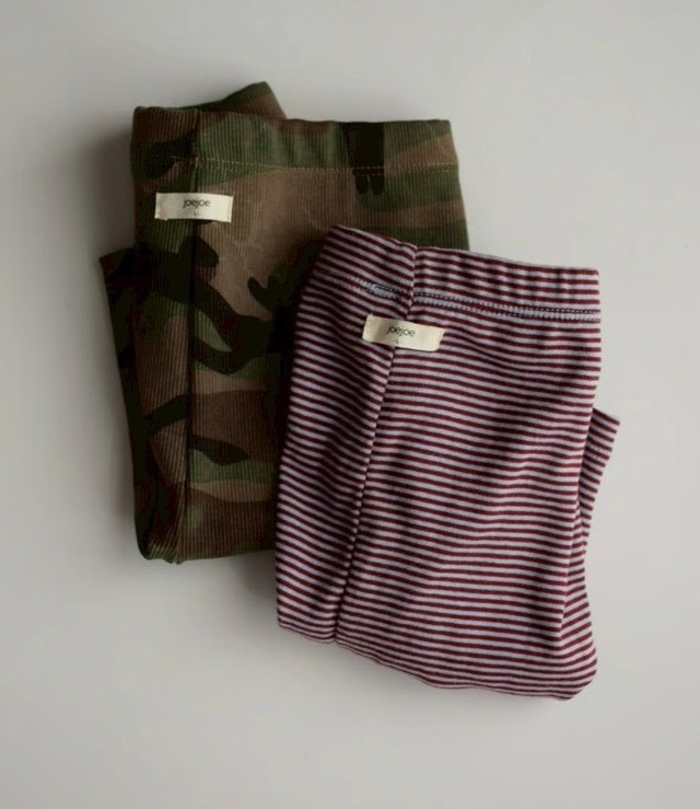 【予約】joejoe / rich short leggings