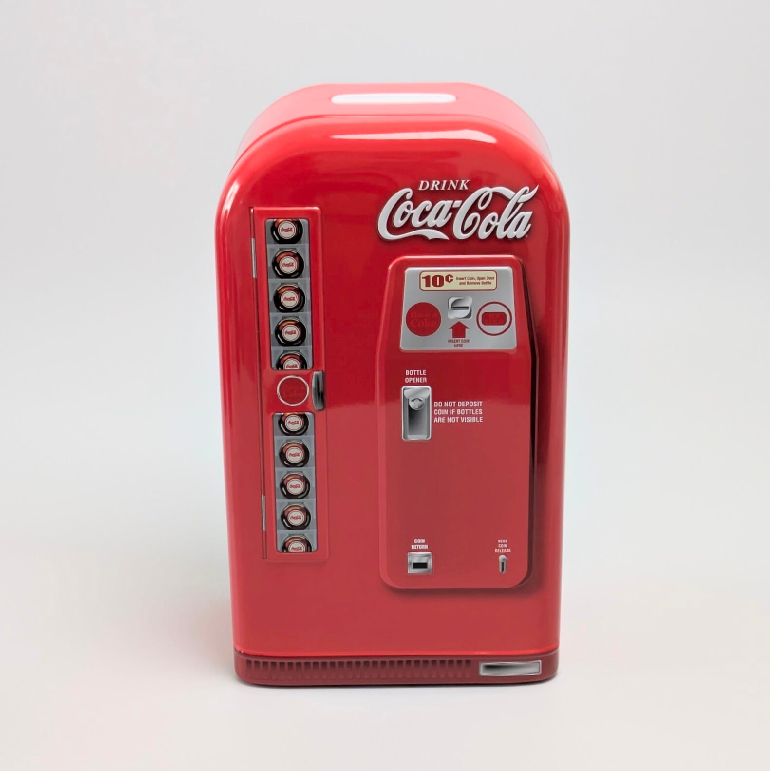 【 Coca-Cola ( コカ・コーラ ) / Coke 】 Vending machine Tin bank / 自動販売機型貯金箱 / コインバンク / 1950年代 1960年代【A】〚アメリカン雑貨 アメトイ〛