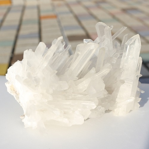 中国産　水晶　クラスター　192g　0204000139 画像