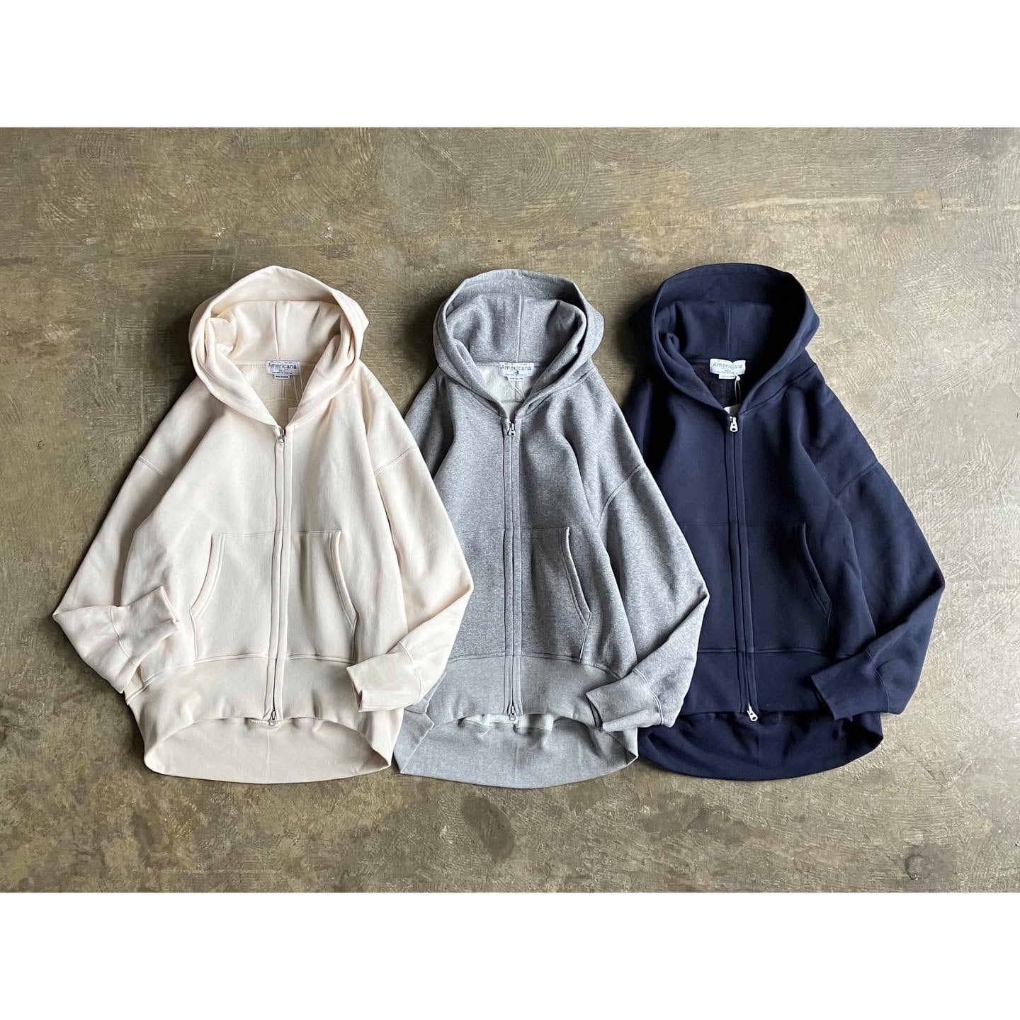 上下セット✳︎アメリカーナ✳︎HALF SLEEVE SWEAT＆SKIRT34 AMERICANA 