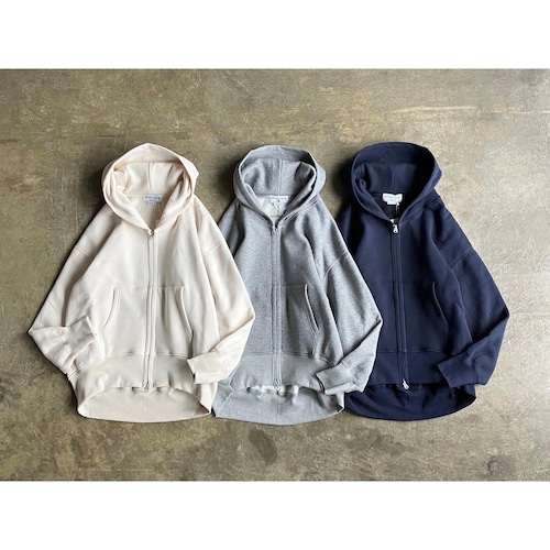 AMERICANA(アメリカーナ) Cotton Acrylic Sweat Wide Full Zip Hoodie