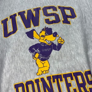 vintage 1990’s CHAMPION reverse weave “UWSP POINTERS”