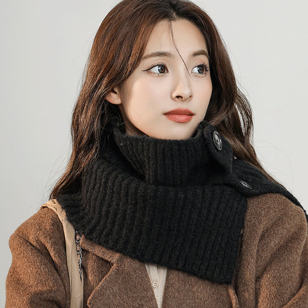 ニットウォーマー レディース 秋冬 防寒 韓国 マフラー おしゃれ 大人 かわいい きれいめ 暖かい ネックウォーマー スヌード 大人可愛い 大人女子