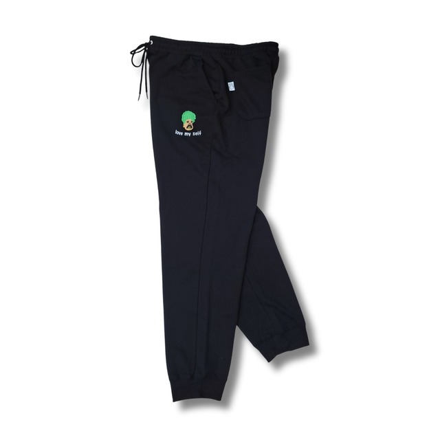 gym master - 10.3oz love my self スウェットパンツ (black)