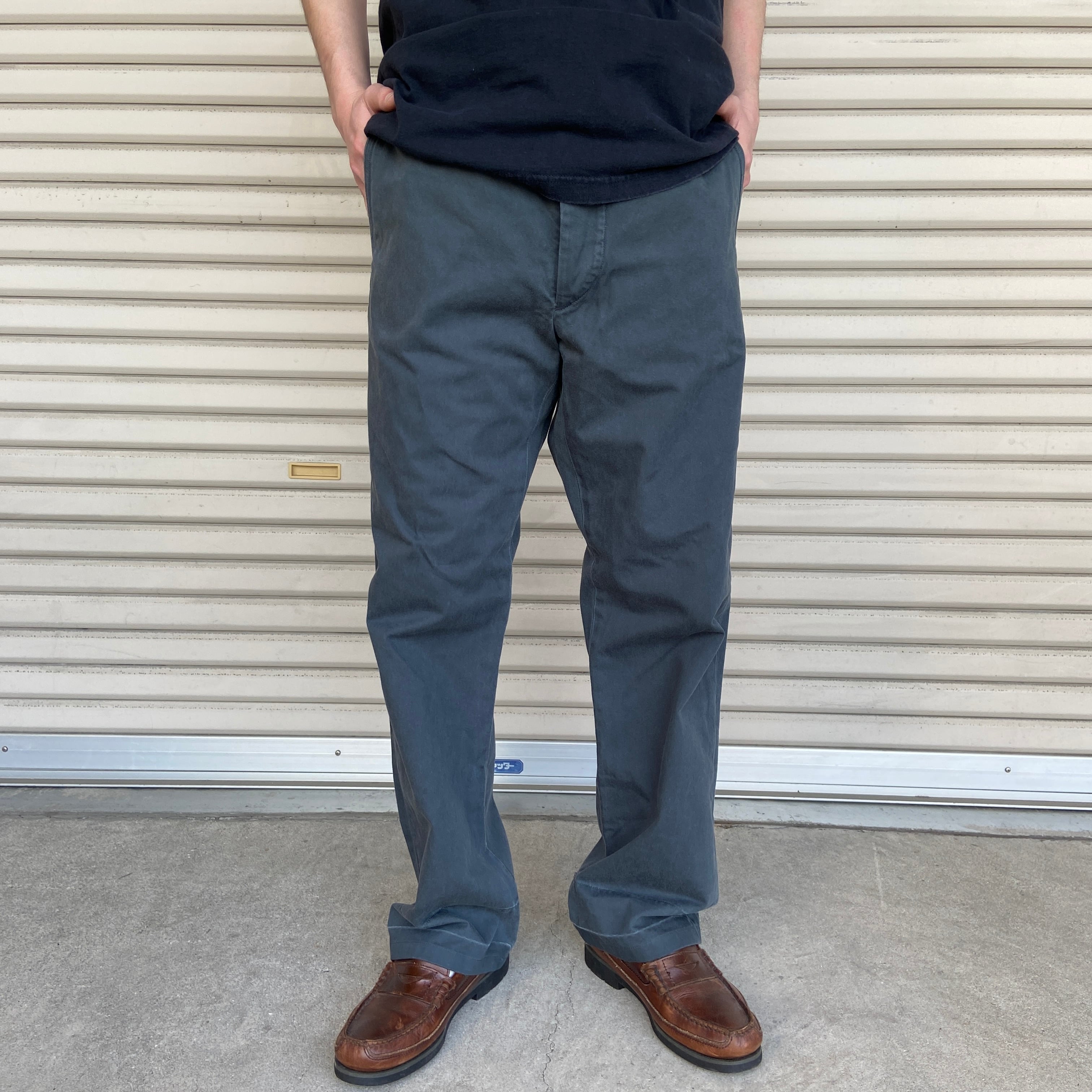 送料無料』RRL ラルフローレン チノパントラウザーズ ハンドツイル  