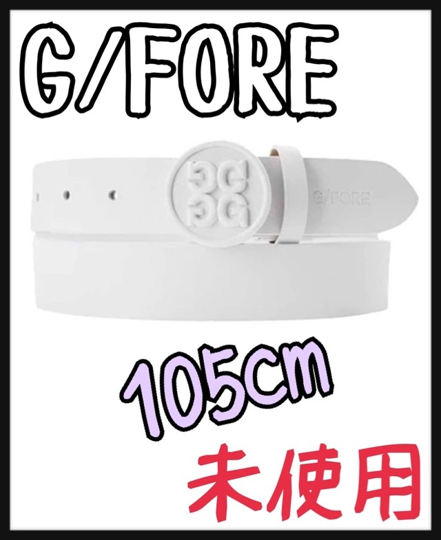 G/FORE ジーフォア ゴルフ ベルト ホワイト 新品未使用 | ゴルフ⛳️MYTH 
