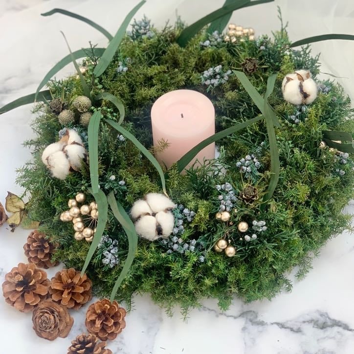 エバーグリーンリース | B's(プリザーブドフラワー専門店)