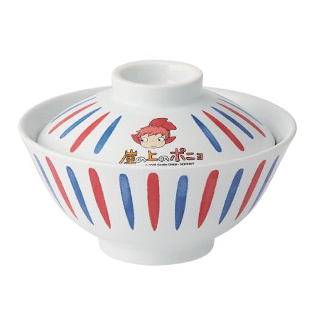 崖の上のポニョ フタ付きどんぶり（9714） | すすのこ商店｜ジブリ