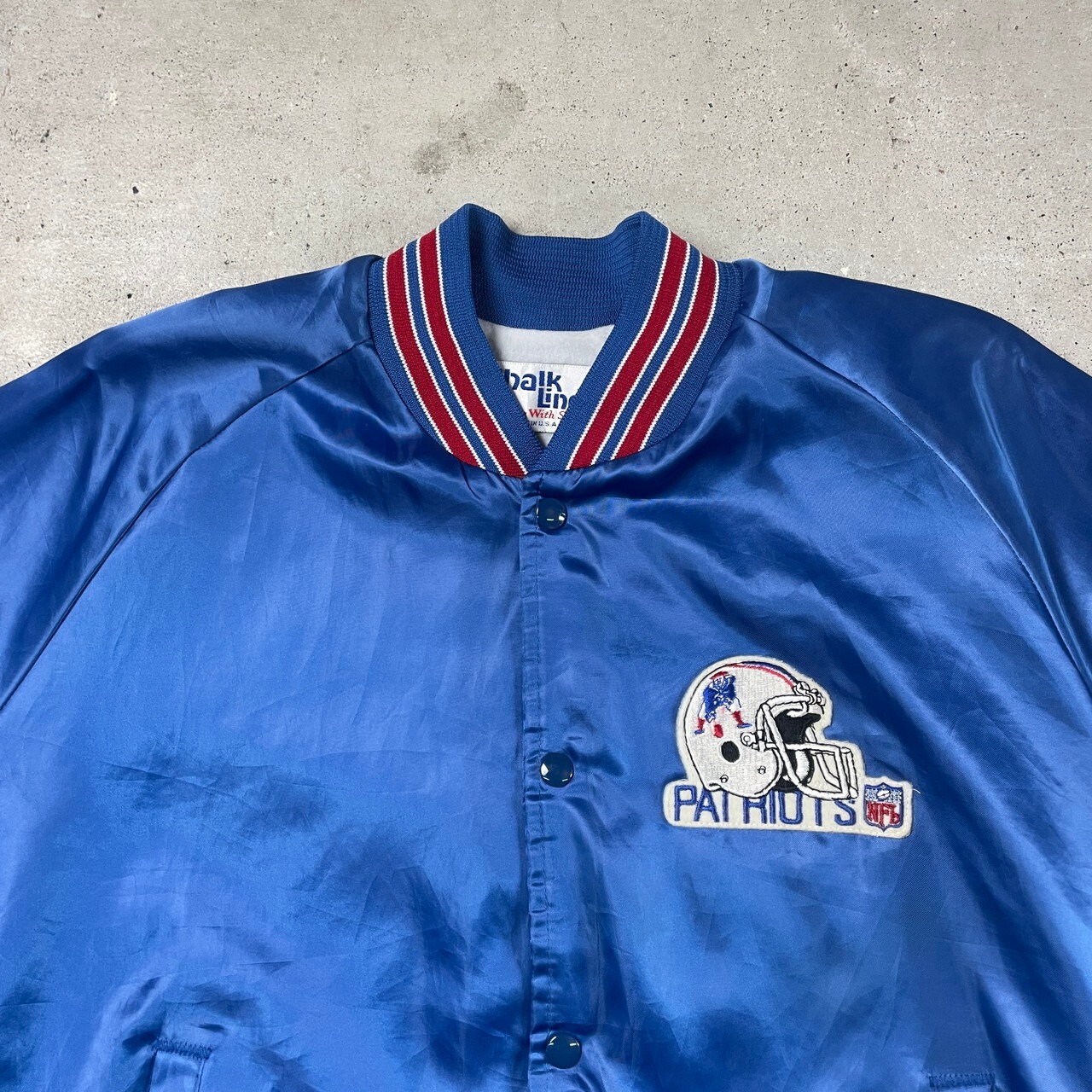 90年代 USA製 NFL ニューイングランド・ペイトリオッツ ロゴワッペン 