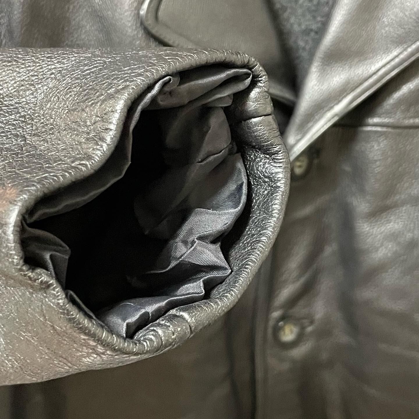 GUESS ゲス レザージャケット レザーコート ライナー付き ブラック M  