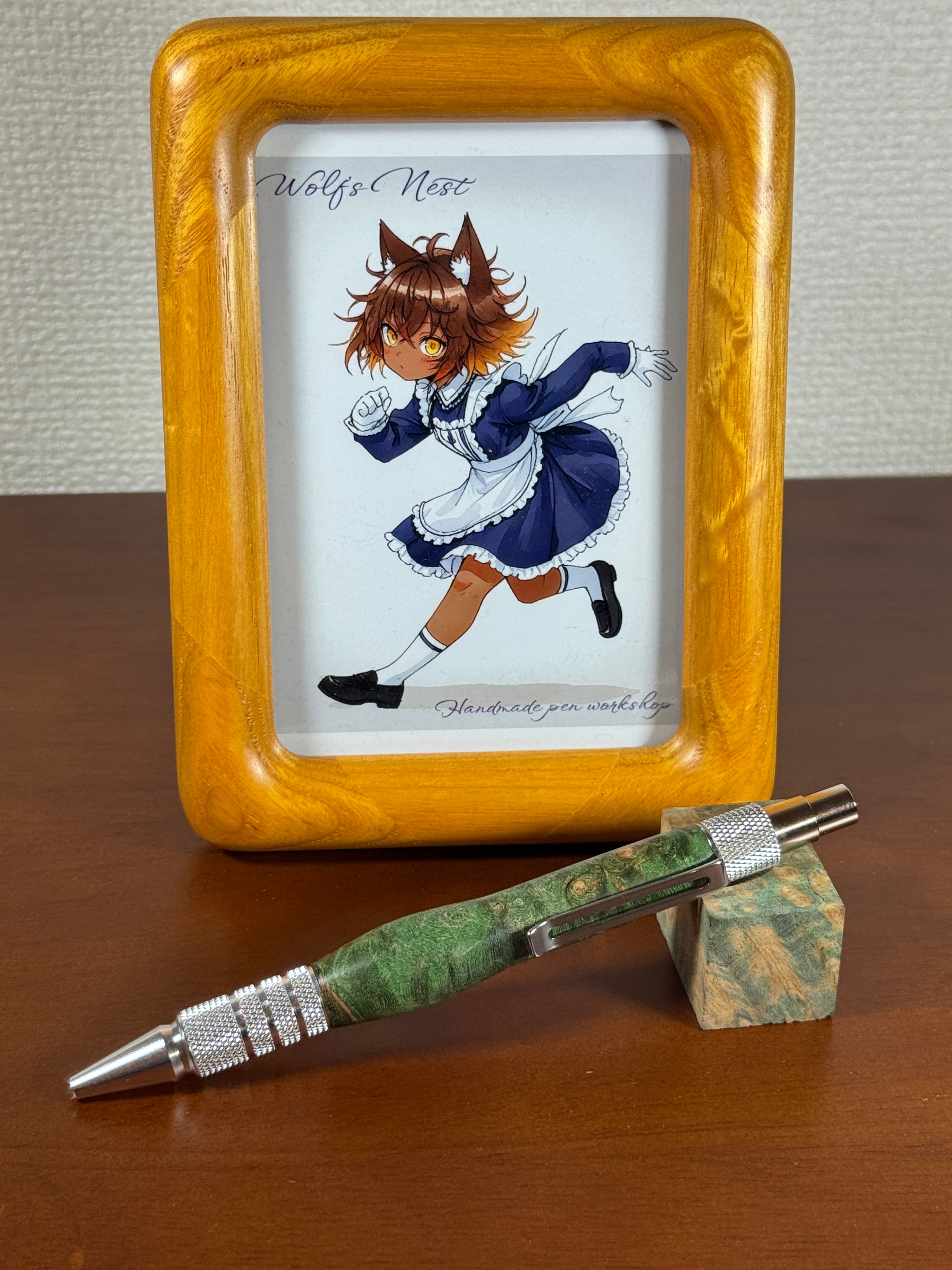 ハンドメイド ボールペン（ウルフネスト ハンドメイド ペン ワークショップ） Wolf's Nest Handmade pen workshop