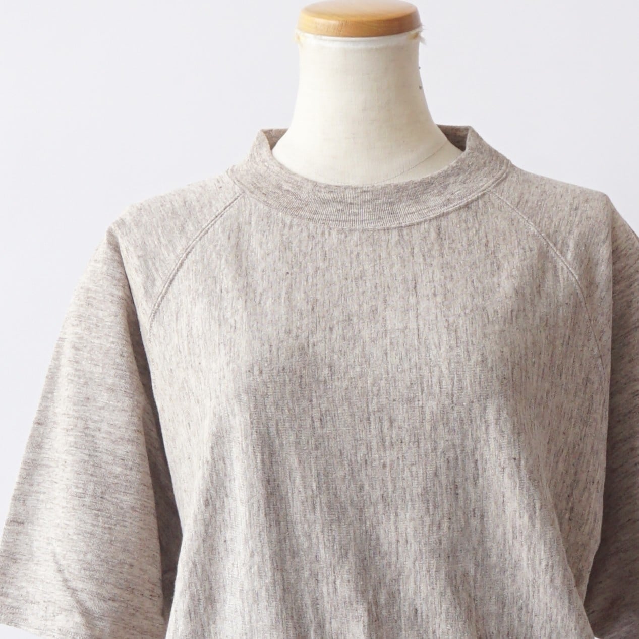 BATONER/バトナー・BELGIAN LINEN URAKE SHORT SLEEVE | a flat shop