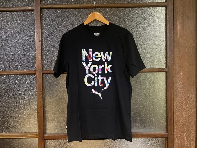 PUMA NYC PATTERN TEE / NYC LIMITED  (PUMA BLACK)