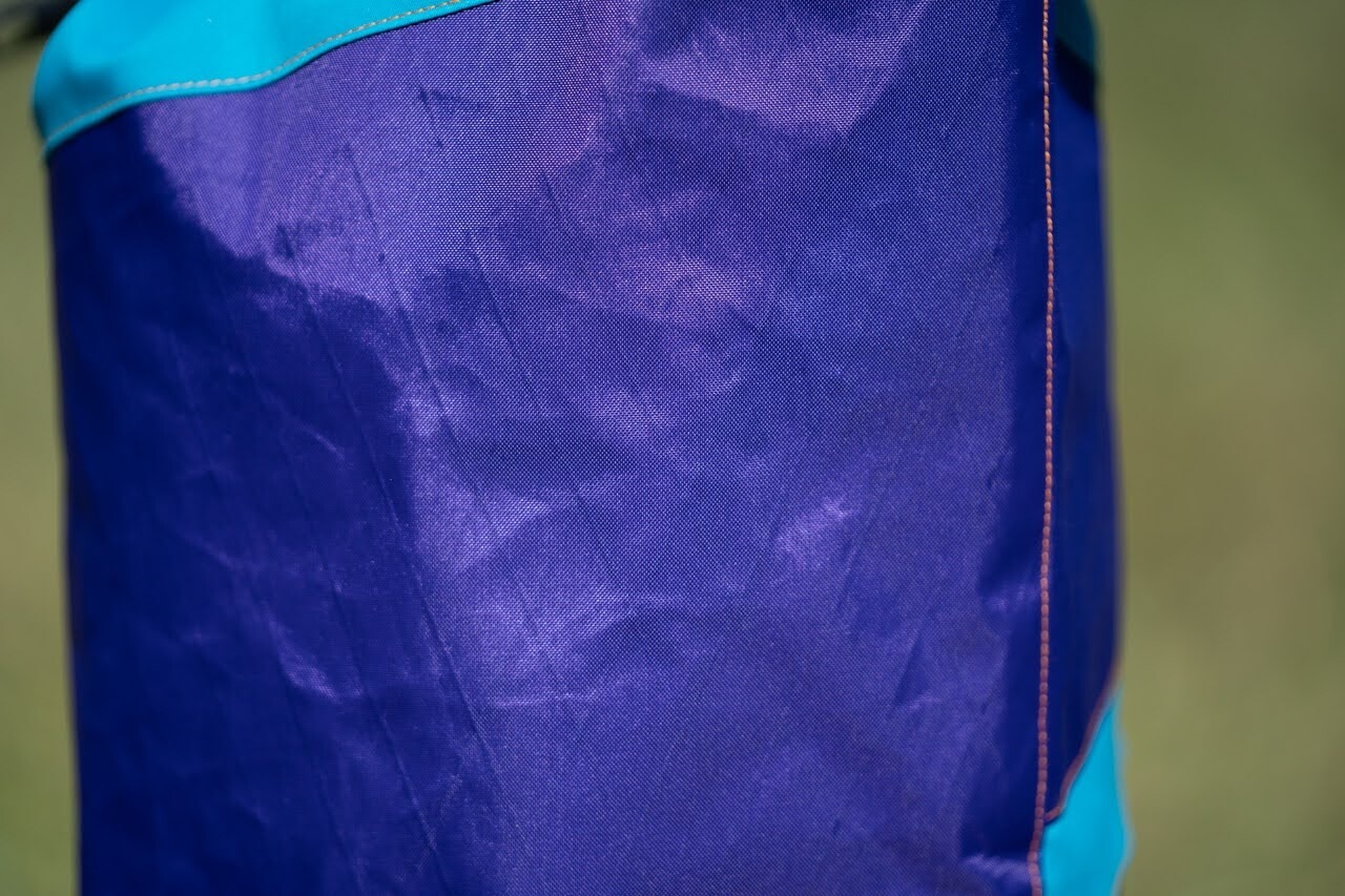 マルチポーチ Journey pouch パープル×ターコイズブルー