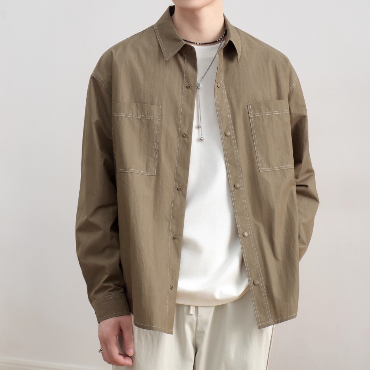 ボタンダウン ロングスリーブシャツ af0360