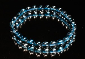 高品質ロンドンブルートパーズ　7.5mm（内周16cm）