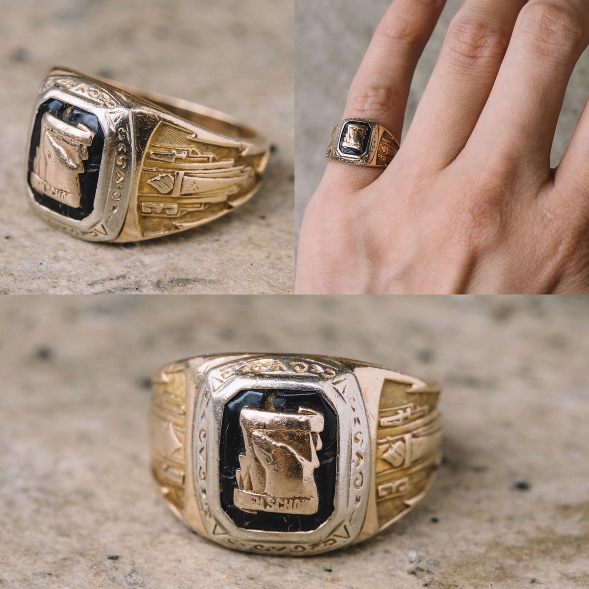 1934年 10K GOLD カレッジリング【TA051838】 | 【公式】Thrift Tokyo 
