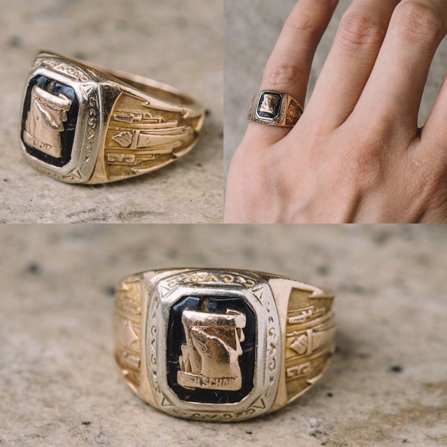 1934年 10K GOLD カレッジリング【TA051838】 | 【公式】Thrift Tokyo 